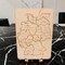 Germany Puzzle Map - Art Kit - Raw Wood 12x18 Inches - 16 Pieces - With Stand